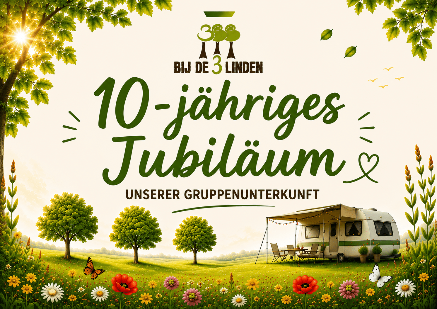 10-jähriges Jubiläum unserer Gruppenunterkunft