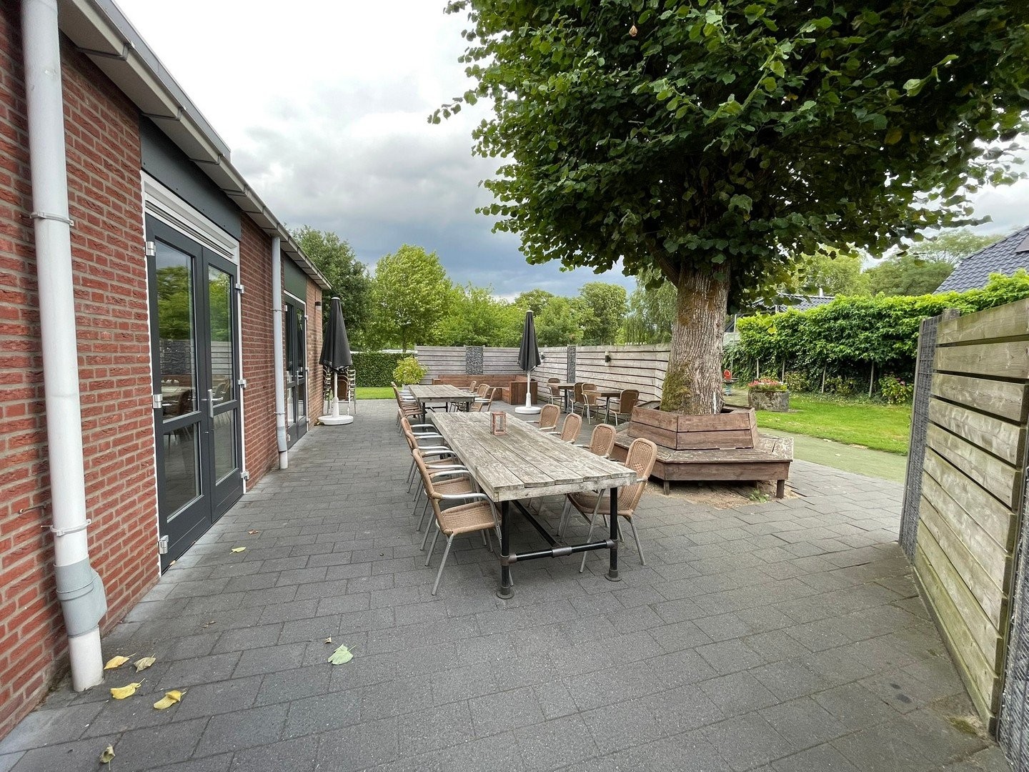 Buitenterras bb in wjichen