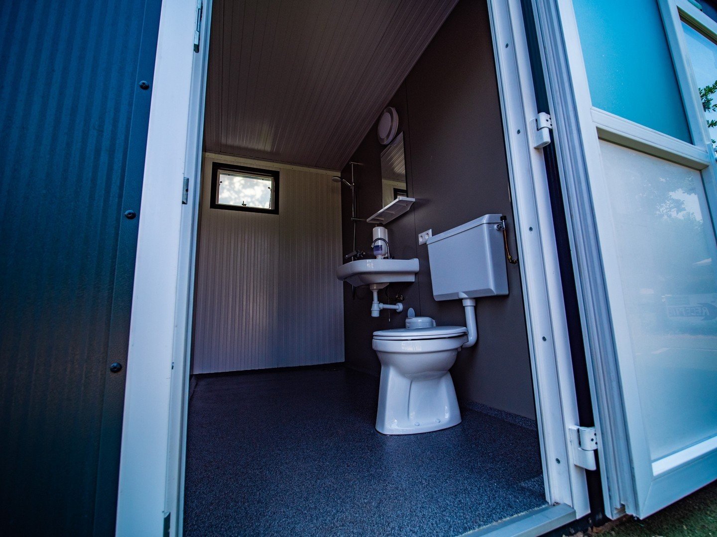 Prive sanitair voor minicamping
