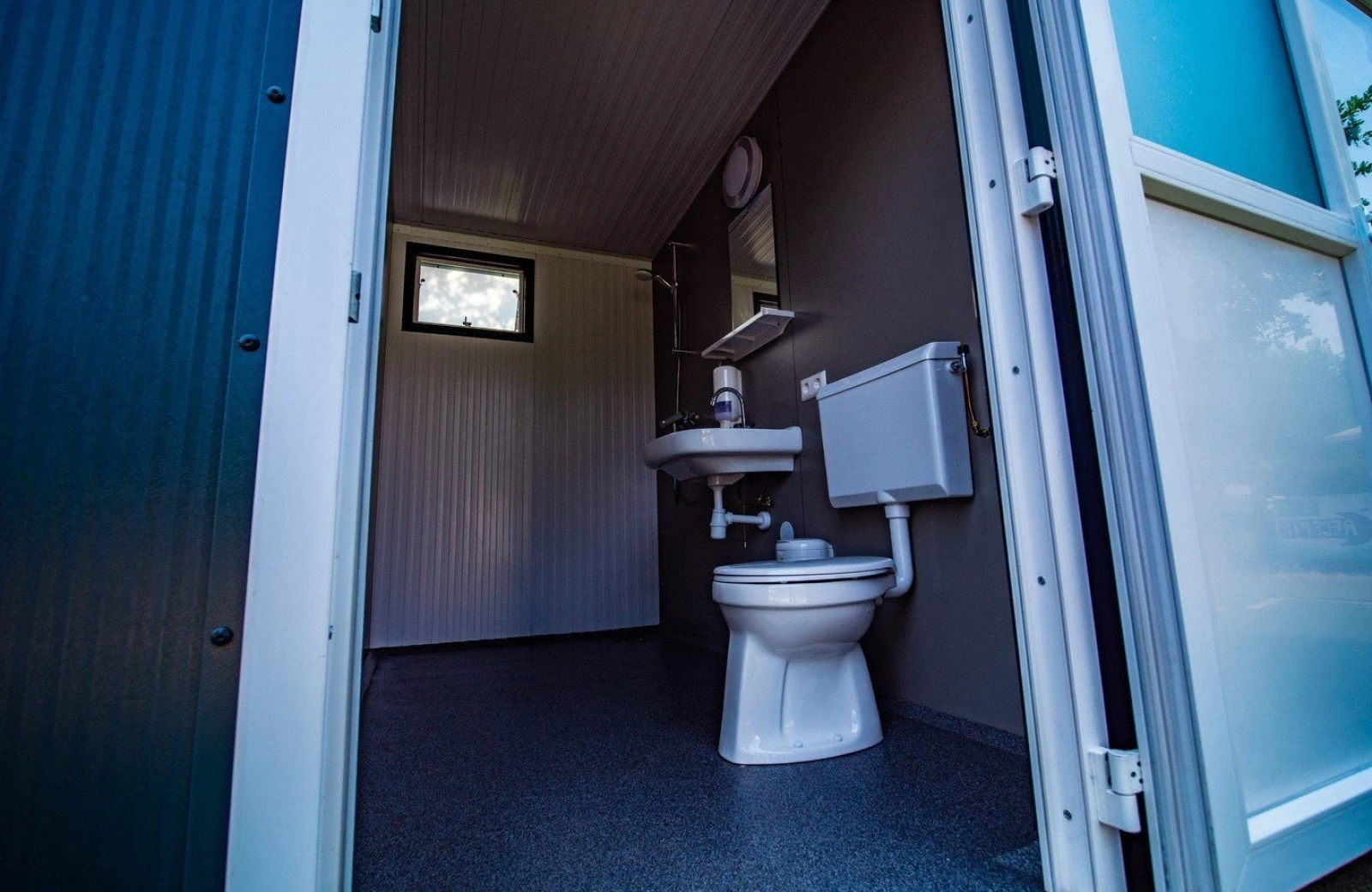 Prive sanitair voor minicamping