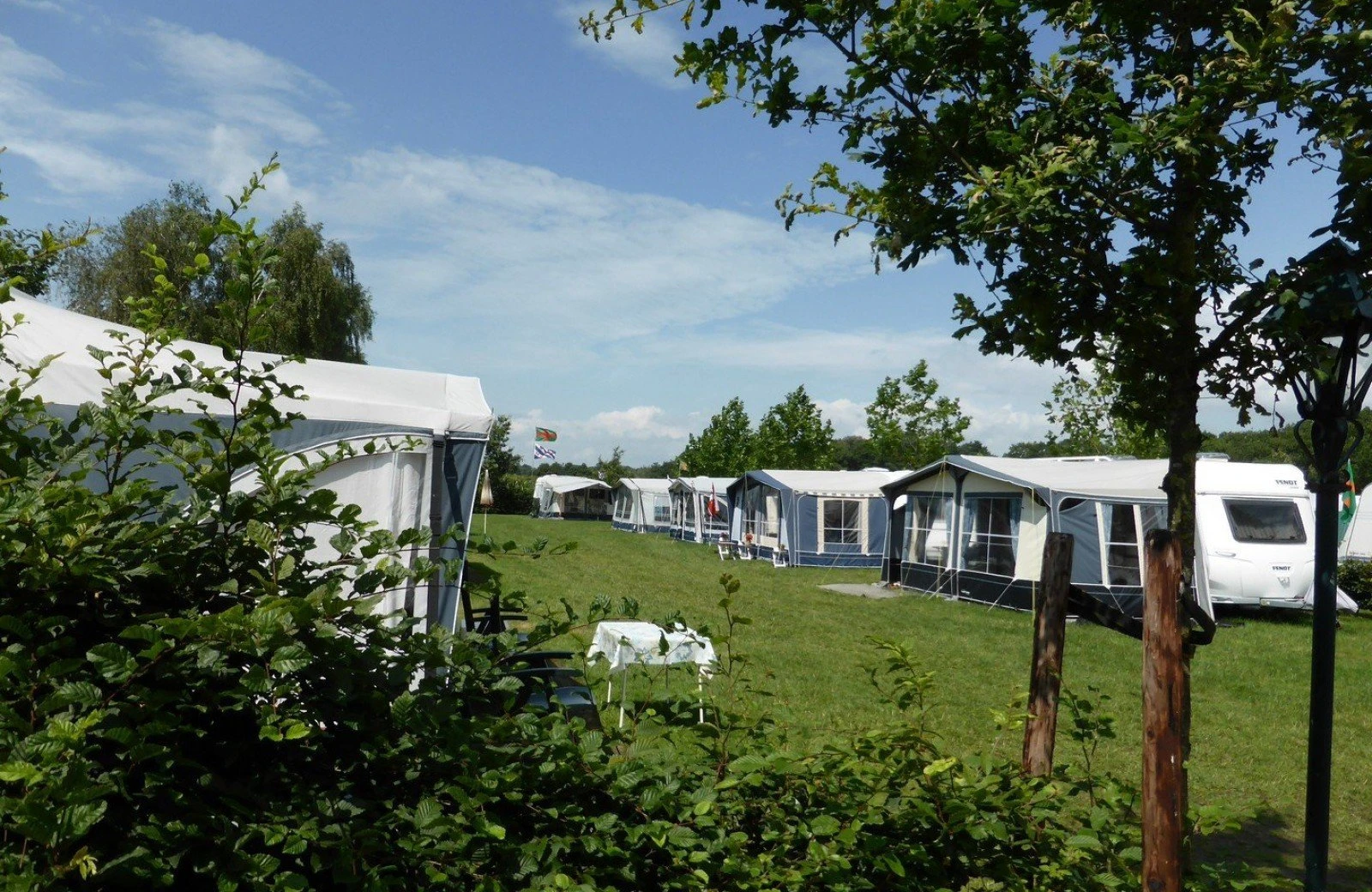 Staanplaatsen receptie bij de 3 linden